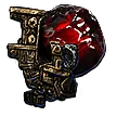 Architect's Orb currency item icon - a glowing Vaal orb with architectural patterns used to modify corrupted items