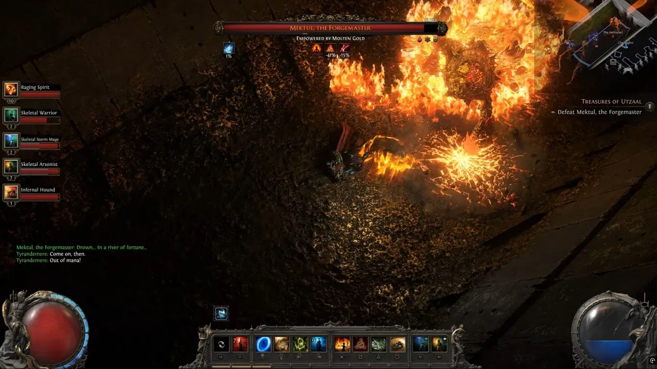 Mektul, the Forgemaster — Act 3 optional boss art