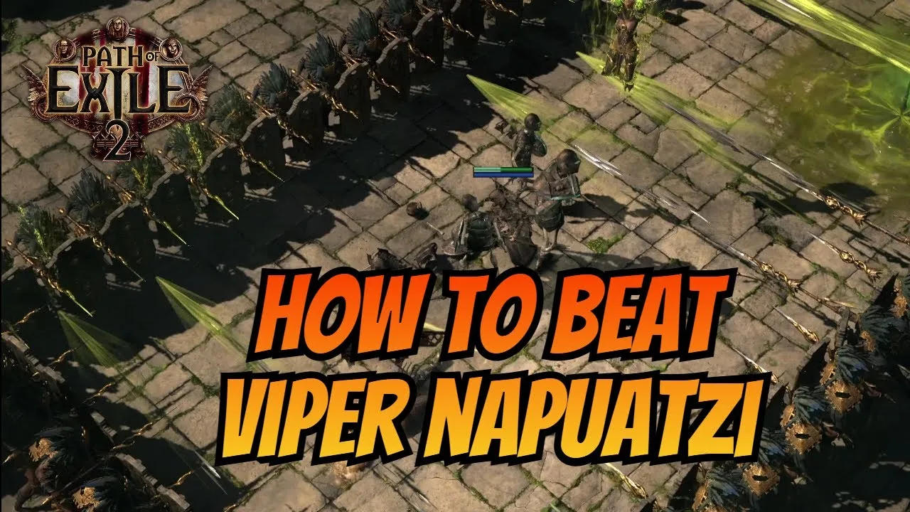 Viper Napuatzi — Act 3 boss fight still