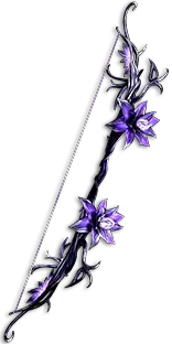 Widowhail unique Crude Bow from Path of Exile 2, a quiver-scaling bow that multiplies the numeric bonuses of the equipped quiver