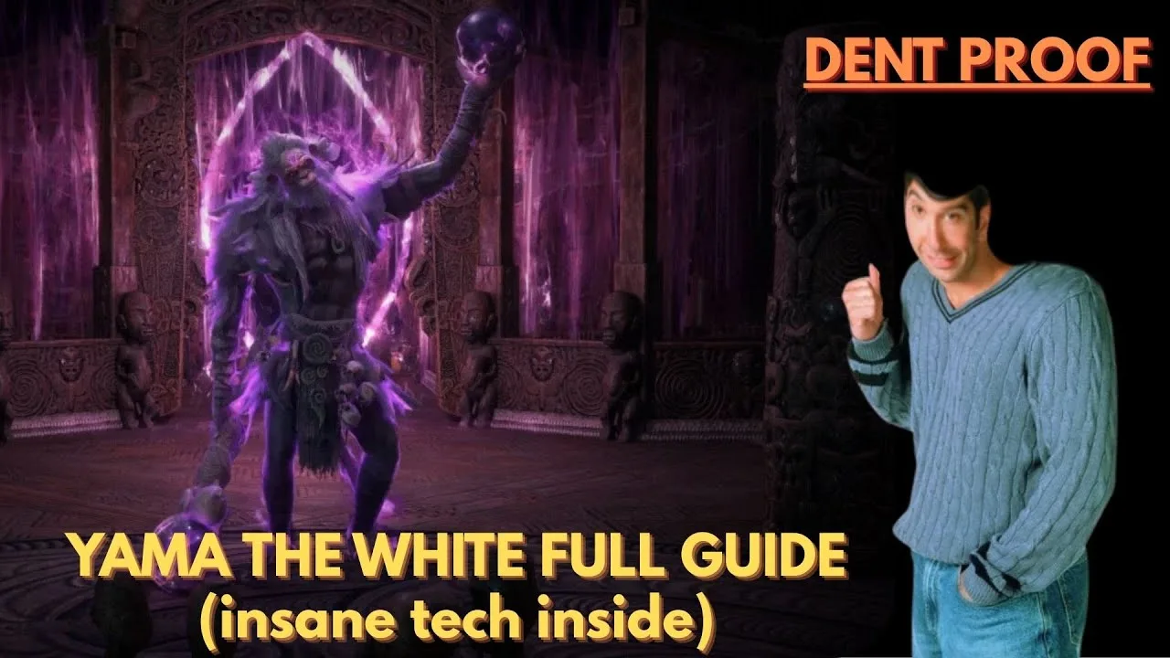 Yama, the White — Act 4 boss fight still
